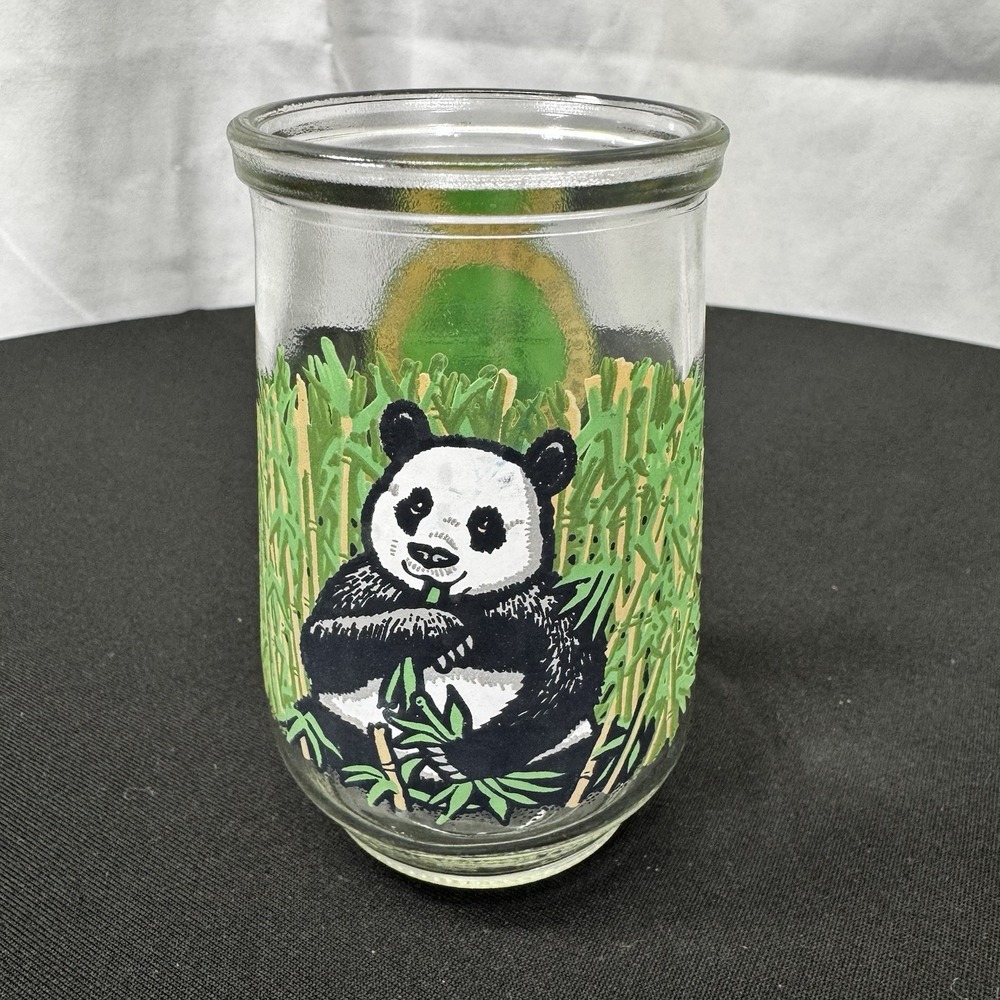 Welch's‎ Endangered Animal Collection #1 Giant Panda Jelly Glass